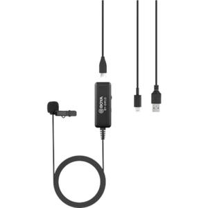 Boya BY-DM10 / Lavalier Microphone / for iOS and USB devices - 2871923190