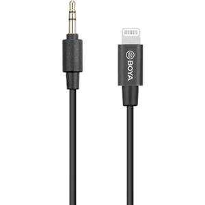 Boya BY-K1 / 3.5mm Male TRS to Male Lightning Adapter Cable (20cm) - 2871923270