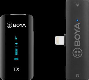 Boya BY-XM6-S3 - 2.4GHz Dual-channel Wireless Microphone for iOS/Lightning devices 1+1 - 2871924057