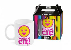 Kubek BOSS 300ml FLUO „Kocham Ci”