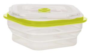 SILIKONOWY SKADANY LUNCH BOX 1000 ml /zielony - 2845054176