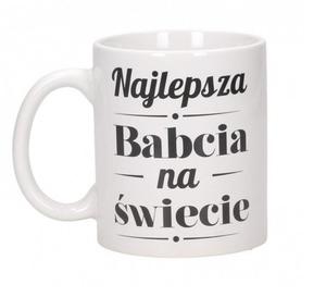 Kubek Ceramiczny Najlepsza Babcia Na wiecie 300 ml - 2845057006