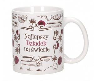 Kubek Ceramiczny Najlepszy Dziadek Nawiecie 330 ml