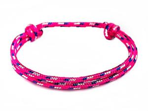 Bransoletka PARACORD surfing, wspinaczka, sport - RӯOWA FUKSJA - 2878829573