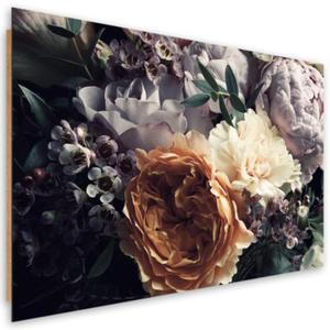 Obraz Deco Panel, Pastelowe Peonie Bukiet Kwiaty - 60x40 - 2873864927