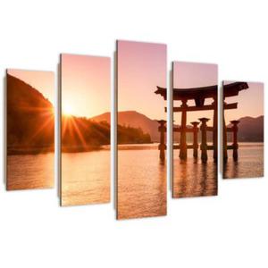 Obraz picioczciowy Deco Panel, Krajobraz Japonii - 100x70 - 2869650121