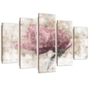 Obraz picioczciowy Deco Panel, Pastelowy kwiat - 100x70 - 2869650223