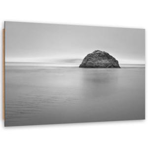 Obraz Deco Panel, Skaa w morzu o zmierzchu - 100x70 - 2869654180