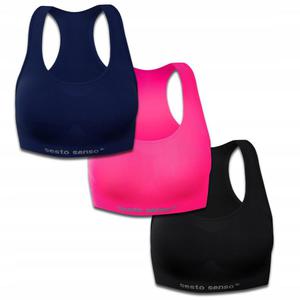 BIUSTONOSZ TOP sportowy stanik FITNES x3 L/XL - 2875791500