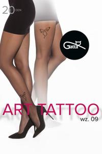 GATTA ART TATTOO 09- RAJSTOPY 20 DEN - 2881339096