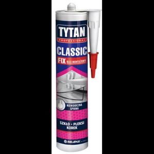 TYTAN PROFESSIONAL CLASSIC FIX Klej montaowy 290 ml bezbarwny - 2868311337