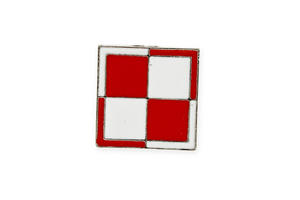 ZNACZEK POLSKA SZACHOWNICA LOTNICZA army military symbole patriotyczne polska (aj2559) - 2869000705