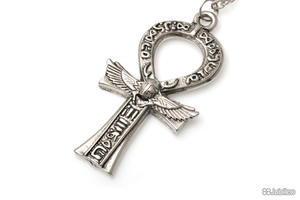 WISIOREK KRZY ANKH SKARABEUSZ gothic amulety talizmany krzye (aj541) - 2872961798