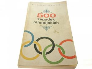 500 ZAGADEK OLIMPIJSKICH - Eugeniusz Skrzypek 1968 - 2869162578