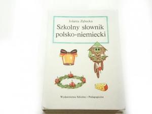 SZKOLNY SOWNIK POLSKO-NIEMIECKI - J. Zbecka 1992 - 2869166528