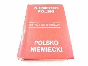 KIESZONKOWY SOWNIK NIEMIECKO-POLSKI POLSKO-NIEMIECKI - 2869167431