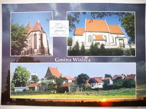 GMINA WILICA. PANORAMA, GOTYCKA KOLEGIATA, HOTEL CZERWONY - GOTYCKI KOCIӣ - 2869169241