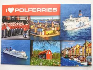 I LOVE POLFERRIES. M/F SCANDINAVIA, M/F BALTIVIA, M/F WAWEL - 2869169842