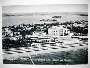 VENEZIA LIDO. VEDUTA AEREA DEL CASINO E DEL PALAZZO DEL CINEMA - 2869173498