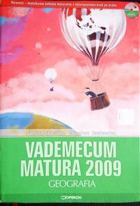 VADEMECUM MATURA 2009 GEOGRAFIA - Janusz Stasiak - 2869177909