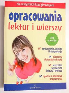 OPRACOWANIA LEKTUR I WIERSZY DLA WSZYSTKICH KLAS GIMNAZJUM 2013 - 2869184011