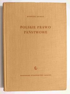 POLSKIE PRAWO PASTWOWE - Andrzej Burda 1962 - 2876078805