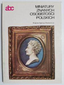 ABC MINIATURY ZNANYCH OSOBISTOCI POLSKICH 1985 - 2869186101