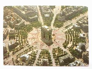 PARIS. L'ARC DE TRIOMPHE ET LA PLACE DE L'ETOILE DEVENUE PLACE CHARLES DE GAULLE - 2869188148