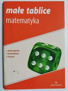 MAE TABLICE MATEMATYKA. GIMNAZJUM TECHNIKUM LICEUM 2012 - 2869188673