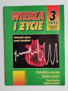 WIEDZA I YCIE NR 3 1995 UCHRONI SERCE PRZED ZAWAEM - 2869188970