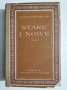 STARE I NOWE - Lucjan Rudnicki 1950 - 2869204768