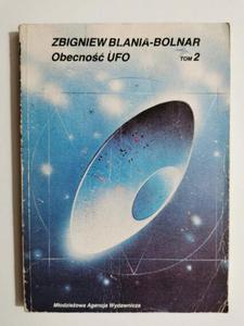 OBECNO UFO TOM 2 - Zbigniew Blania-Bolnar - 2870637208