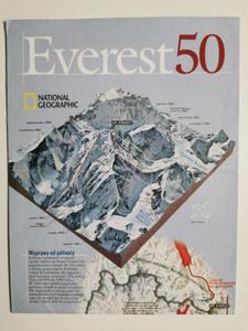 MAPA. EVEREST 50. NATIONAL GEOGRAPHIC - 2872108771