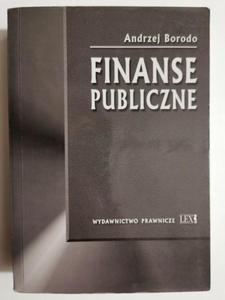 FINANSE PUBLICZNE - Andrzej Borodo - 2872173727