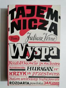 TAJEMNICZA WYSPA TOM 1 - Juliusz Verne - 2872173990