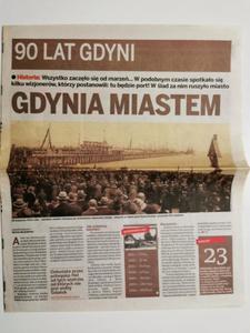 90 LAT GDYNI, GDYNIA MIASTEM - 2873702314