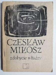 ZDOBYCIE WADZY - Czesaw Miosz - 2873573746