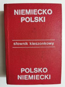 SOWNIK KIESZONKOWY NIEMIECKO-POLSKI POLSKO-NIEMIECKI - Stanisaw Schmitzek - 2874408092