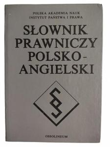 SOWNIK PRAWNICZY POLSKI-ANGIELSKI - 2874706752