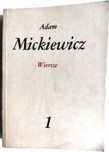 WIERSZE MICKIEWICZ - Adam Mickiewicz - 2874706901