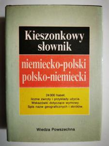 KIESZONKOWY SOWNIK NIEMIECKO-POLSKI POLSKO-NIEMIECKI - 2875956908