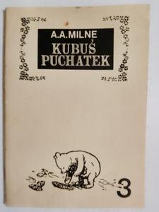 KUBU PUCHATEK 3 - A. A. Milne - 2876379434