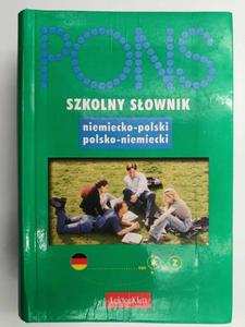 PONS. SZKOLNY SOWNIK NIEMIECKO-POLSKI POLSKO-NIEMIECKI - 2877223016