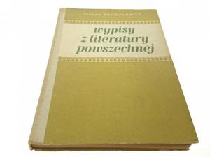 WYPISY Z LITERATURY POWSZECHNEJ - L. Eustachiewicz - 2869133597