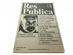 RES PUBLICA 3/87 WRZESIE - 2869138105