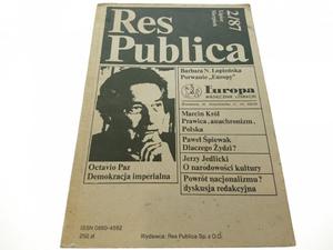 RES PUBLICA 2/87 LIPIEC SIERPIE - 2869138108