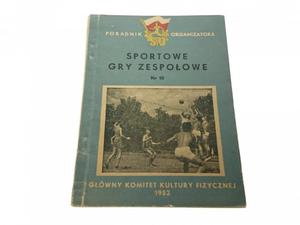 SPORTOWE GRY ZESPOOWE - J. PACHLA (1952) - 2869138120