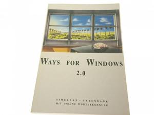 WAYS FOR WINDOWS 2.0 WAYS OFFNET WEGE - 2869131354