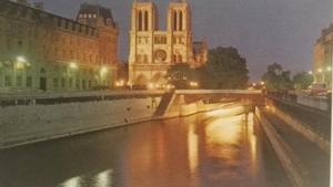 PARIS, LA NUIT. NOTRE-DAME ET LA SEINE - 2869139672