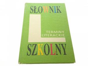 SOWNIK LITERACKI. TERMINY LITERACKIE - Jaworski - 2869144872